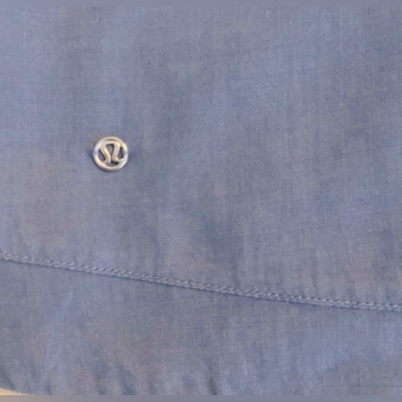 Lululemon Wake & Flow Blue Denim Tensel Cami Tank Top Size 6 - Picture 7 of 7